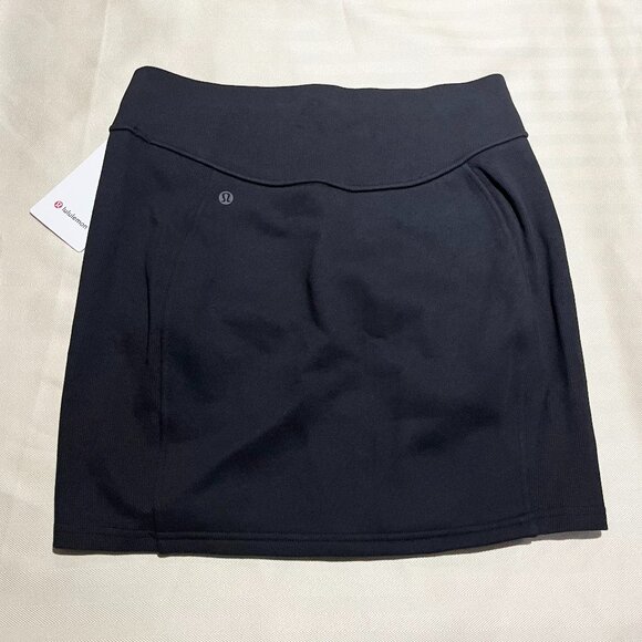 Sz L Lululemon Scuba High-Rise Mini Skirt - Picture 4 of 6